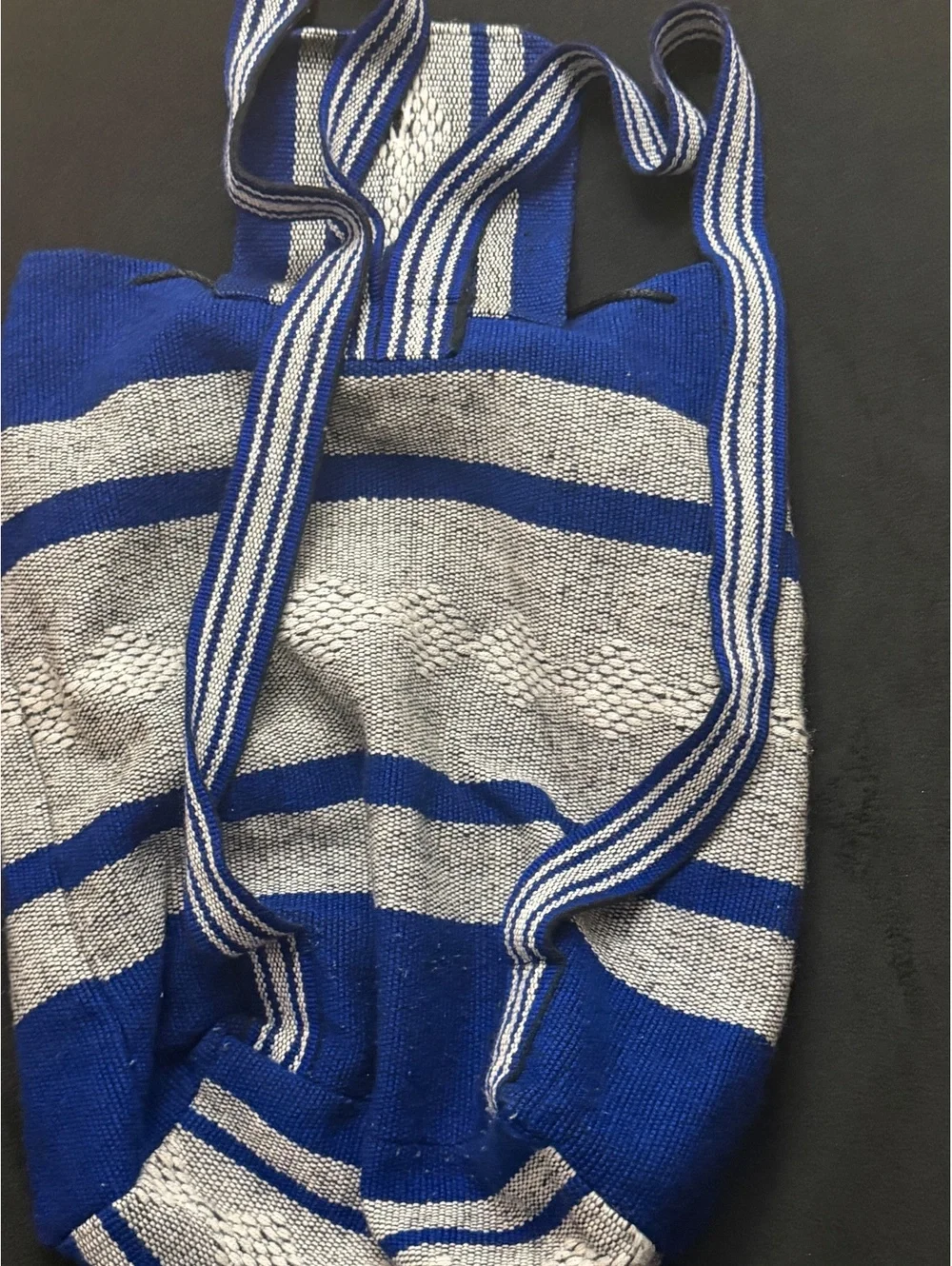MLB Los Angeles Dodgers Knit Backpack Blue and Gray